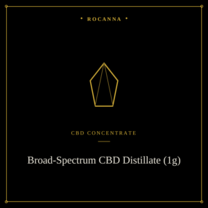 RoCanna Broad-Spectrum CBD Distillate (1g)