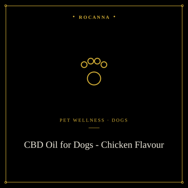 RoCanna CBD Oil for Dogs - Chicken Flavour