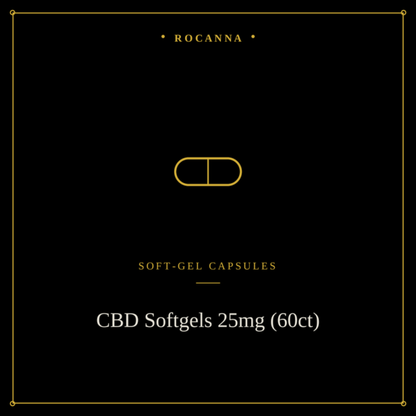 rocanna-cbd-softgels-25mg-60ct RoCanna CBD Softgels 25mg (60ct)