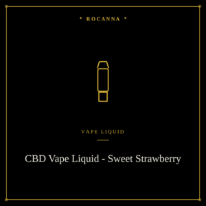 rocanna-cbd-vape-liquid-sweet-strawberry RoCanna CBD Vape Liquid - Sweet Strawberry