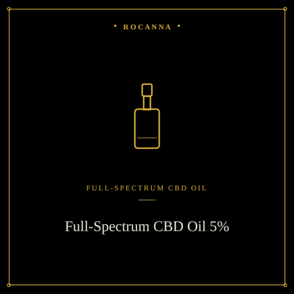 RoCanna Full-Spectrum CBD Oil 5%