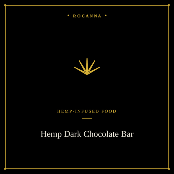 RoCanna Hemp Dark Chocolate Bar