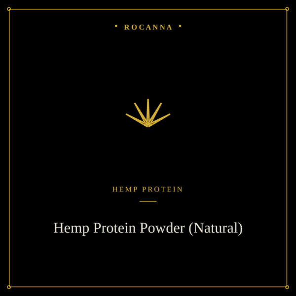 RoCanna Hemp Protein Powder (Natural)