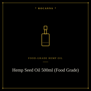 RoCanna Hemp Seed Oil 500ml (Food Grade)
